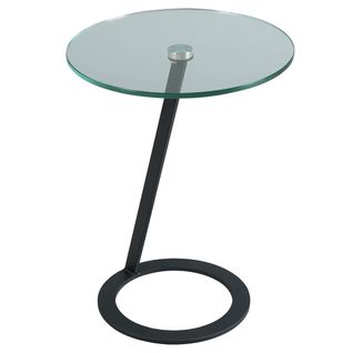 Table D'appoint Design Plateau Verre Trempé - Drake
