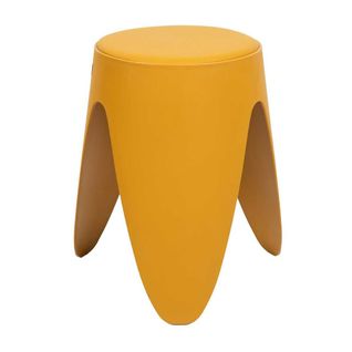Tabouret Jaune Moutarde 46 Cm - Qaris