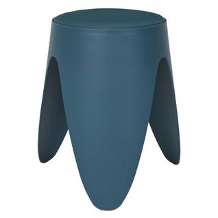 Tabouret Bleu Canard 46 Cm - Qaris