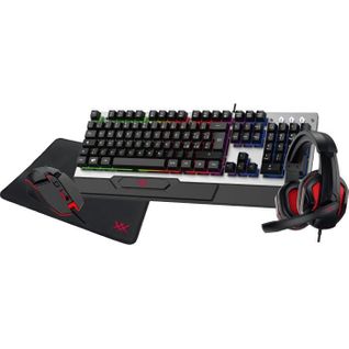 Pack Gamer Talos 4 En 1 - 1 tapis de souris , 1 clavier, 1 souris et 1 casque