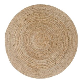 Tapis Rond En Jute Tressée Ø180 Cm - Style Bohème Et Nature Fez