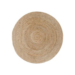 Tapis Rond En Jute Tressée Ø90 Cm - Style Bohème Et Nature Fez