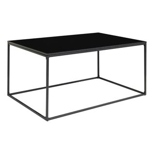 Table Basse Rectangulaire Noire - Design Minimaliste Tallinn