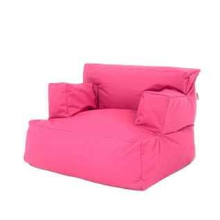 Pouf XXL Extérieur Avec Accoudoirs - Rose Arta