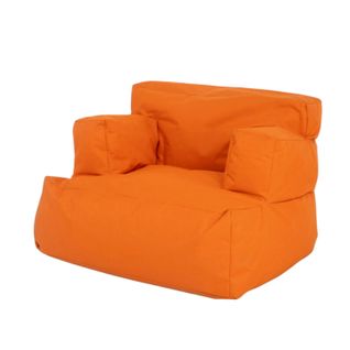 Pouf XXL Extérieur Avec Accoudoirs - Orange Arta