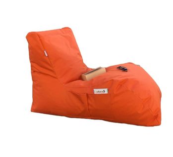 Pouf Bain De Soleil XXL Imperméable – Orange Arta