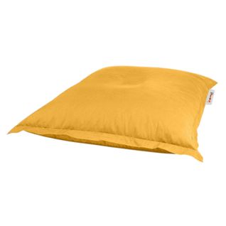 Pouf Coussin De Sol Extérieur Jaune - 100 Cm Arta