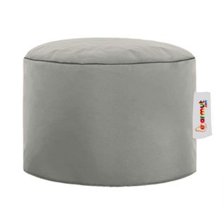 Pouf Extérieur Imperméable Gris - Forme Ronde Arta