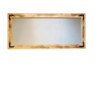 Miroir Mural En Bois Clair - Format Horizontal Hilo