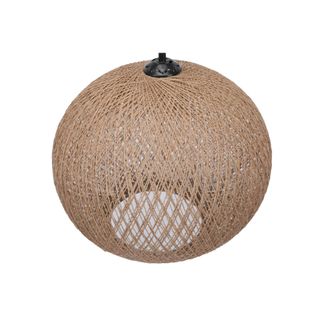 Suspension Bohème Jute Naturelle - Forme Boule, Ø38 Cm Arosa