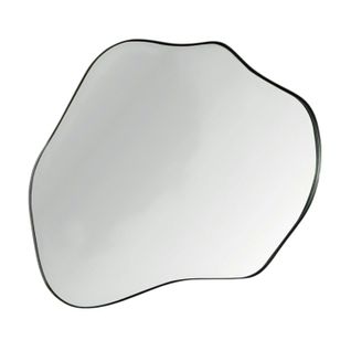 Miroir Design Organique - Bords Noirs Brig