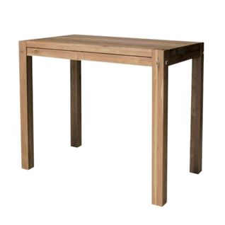 Table Haute De Cuisine En Bois - Plateau Chêne 150 Cm Fjord