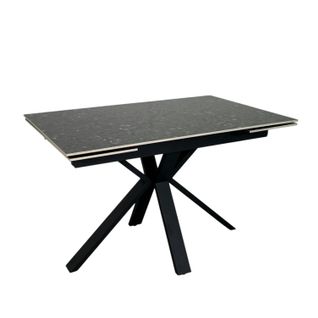 Table Céramique Extensible - Terrazzo Gris 120-180 Cm Vico