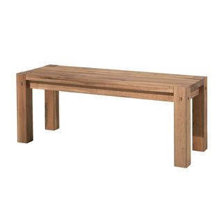 Banc Bois Chene Massif 123cm Fjord