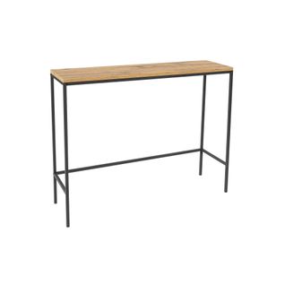 Console D'entrée Moderne - Plateau Effet Bois Jena