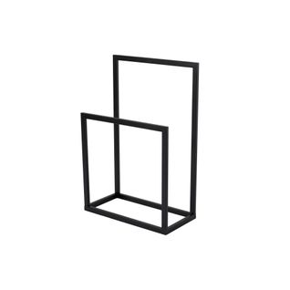 Porte-serviettes Sur Pied - 2 Barres Noires, Style Design Sfax