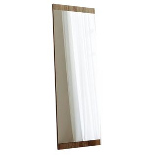 Miroir Mural Rectangulaire Effet Noyer - 120 Cm Cody