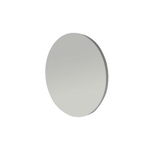 Miroir De Salle De Bains Rond Bord Argenté 70 Cm Cody