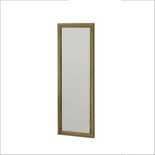 Miroir Rectangulaire Mural Avec Cadre Effet Bois 105 Cm Cody