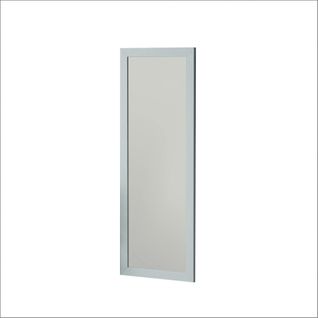 Miroir Rectangulaire Mural Avec Cadre Blanc 105 Cm Cody