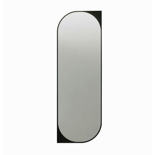 Miroir Plein Pied Noir - Forme Capsule 152 Cm Cody