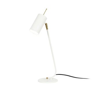 Lampe De Table Blanche, Abat-jour Orientable Moderne Chic Sfax