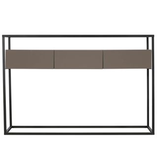 Console Verre Et Acier Toronto