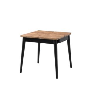 Table De Cuisine Extensible Effet Pin 80-160 Cm Umea