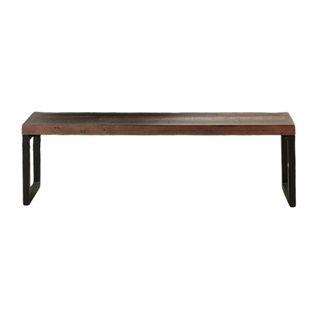 Banc Bois Brun Recyclé 155cm Samoa