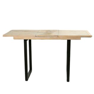 Table Haute Extensible Bois Recyclé 120-160 Cm Auckland