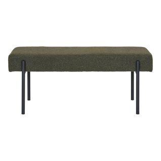 Banc D'entrée Vert Foncé En Bouclette, Style Moderne Bruges