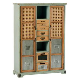 Commode 7 Tiroirs 2 Portes 2 Niches Lamphun