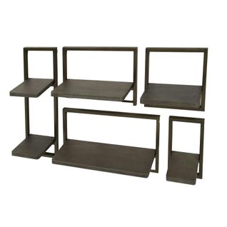 Etagère Murale De Salon Style Vintage (ensemble De 5) Ralf