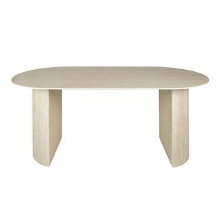 Table à Manger En Céramique – Pieds Colonne, 180 Cm Ascoli