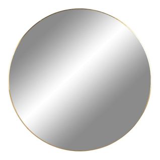 Miroir Rond Avec Cadre Doré Ø100 Cm Seoul