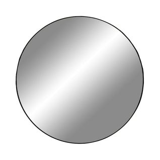 Miroir Rond Avec Cadre Noir Ø80 Cm Seoul