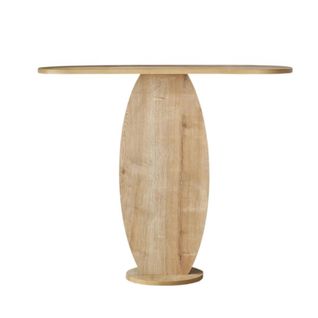 Console D'entrée Design Organique Effet Bois Marfa