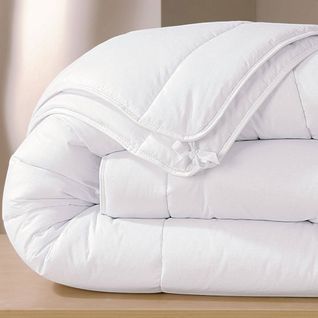 Couette 4 Saisons 200x200 Blanc En Polyester