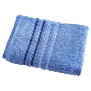 Drap De Bain 70x140 Bleu Pacifique En Acrylique