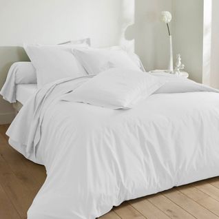 Taie Traversin 43x185 Blanc En Coton