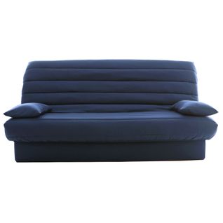 Housse Clic-clac 2 Places Bleu En Polyester