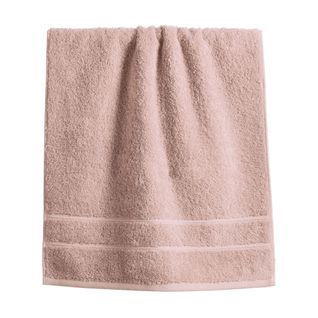 Drap De Bain 70x140 Rose Blush En Coton