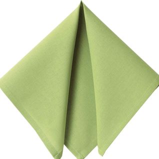 Serviette De Table 43x43 Vert En Coton