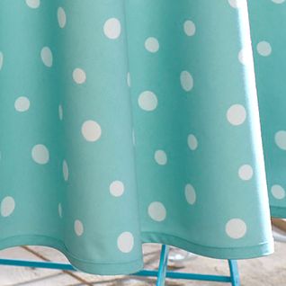 Nappe 180x270 Bleu Turquoise En Coton