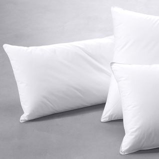 Traversin Ferme L. 140 Blanc En Coton