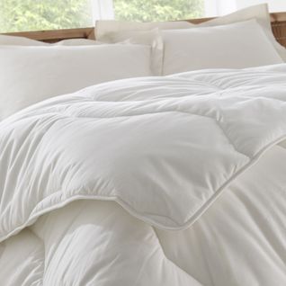 Couette Chaude 200x200 Blanc En Coton