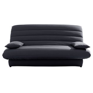 Housse Clic-clac 2 Places Gris En Polyester