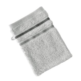 Gant De Toilette 15x21 Gris Moyen En Acrylique