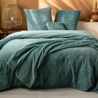 Plaid 150x150 Vert En Polyester