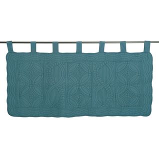 Boutis 180x250 Bleu Canard En Coton 370 G/m²